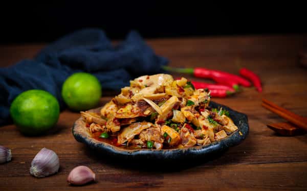Chicken with Szechuan Sauce 葱香鸡