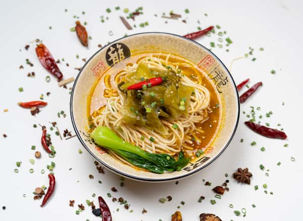 Pickle Noodle Soup 酸菜素面
