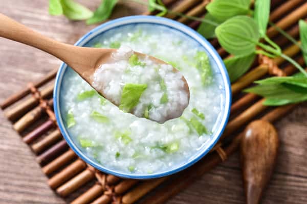 Vegetable Congee 青菜粥