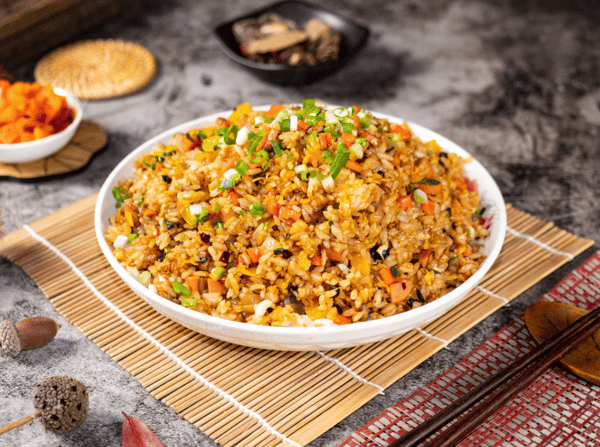 Spicy Black Bean Fried Rice 四川炒饭
