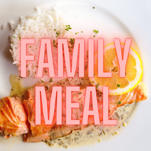 Family Meal Salmon & Rice