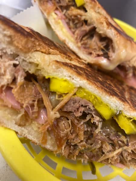 OUR FAMOUS CUBAN SANDWICH 