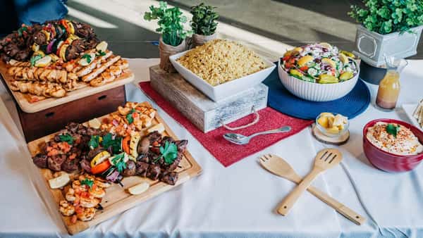 catering spread
