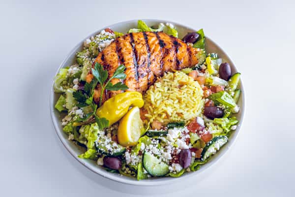 salmon bowl