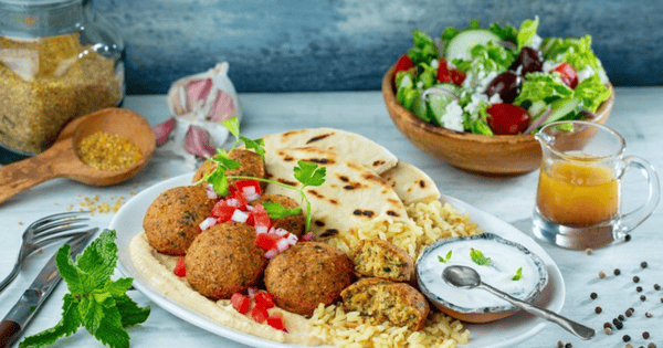 falafel plate