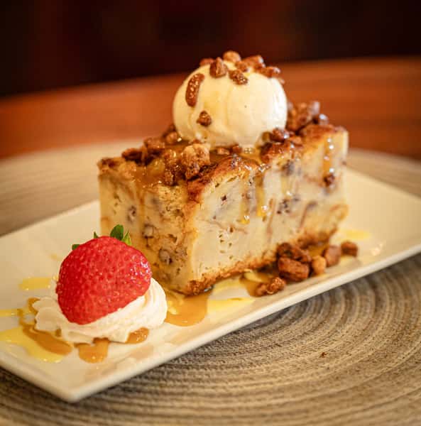 Butter Pecan Bread Pudding