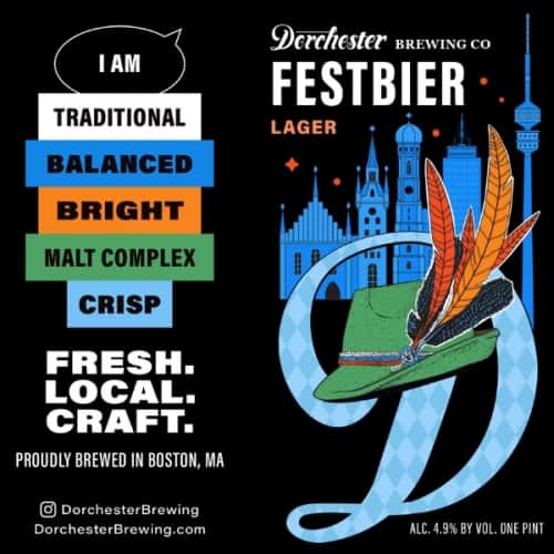 Dorchester Brewing Co., Festbier, Dorchester, MA 4.9%