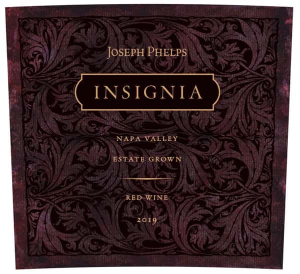 Bordeaux Red Blend, Joseph Phelps "Insignia" 2019 Napa Valley, CA