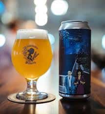 Widow Maker Brewing, Blue Comet, New England IPA Baintree MA 7.1%