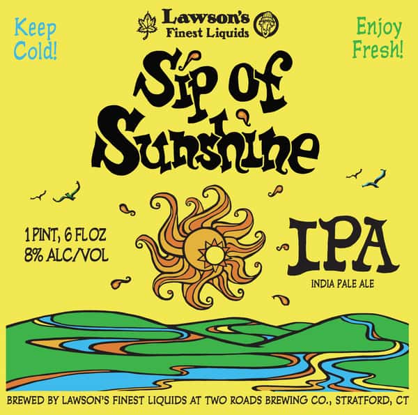 Lawson's, Sip of Sunshine, IPA Stratford, CT 8%