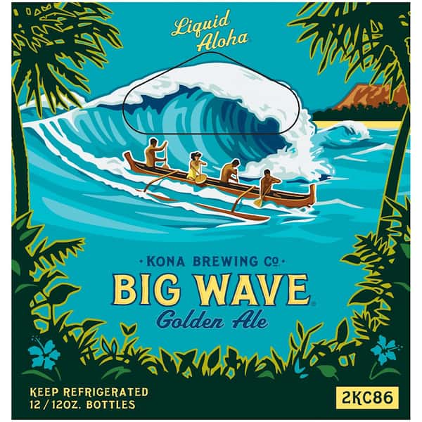 Kona, Big Wave, Golden Ale, Kailua-Kona, HI 4.4%