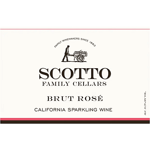 Sparkling Rose, Scotto Cellars NV Lodi, CA