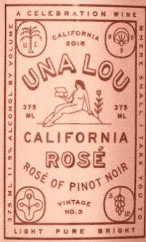 Rose of Pinot Noir, Una Lou 2024 Sonoma, CA