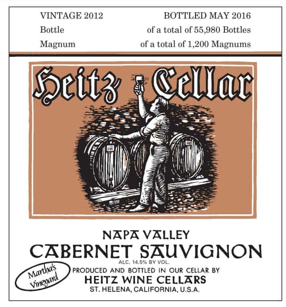 Cabernet Sauvignon, Heitz Cellar "Martha's Vineyard" 2022 Oakville, CA