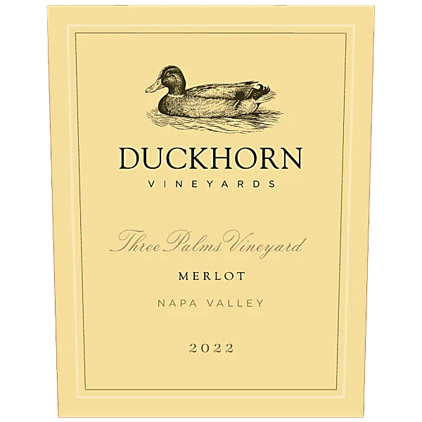 Merlot, Duckhorn Vineyards 2022 Napa Valley, CA