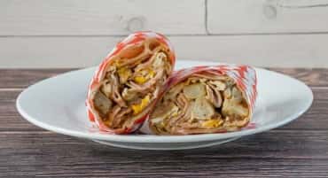 Jamón / Ham Breakfast Burrito