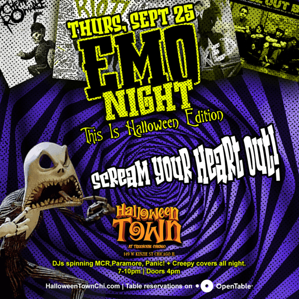 Halloween Town Emo Night
