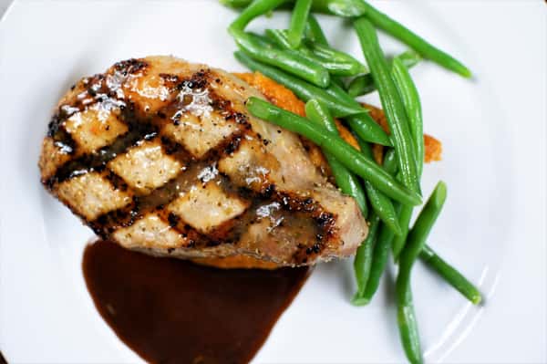 Grilled Center Pork Chop*