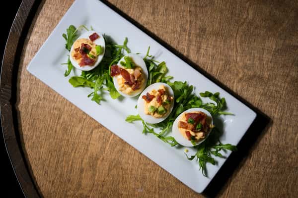 Pimento Cheese Deviled Eggs