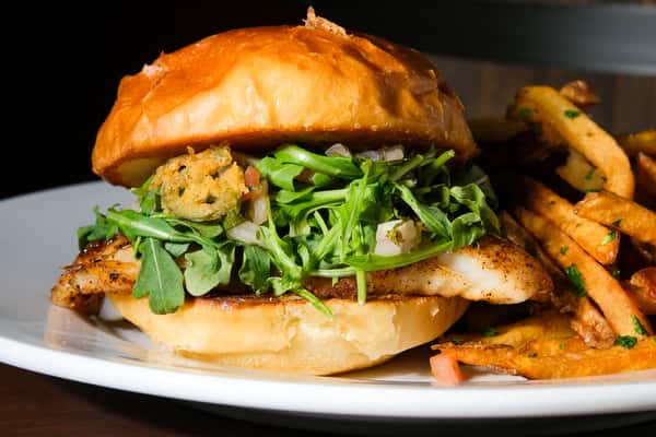 Texican Grilled Grouper Sandwich