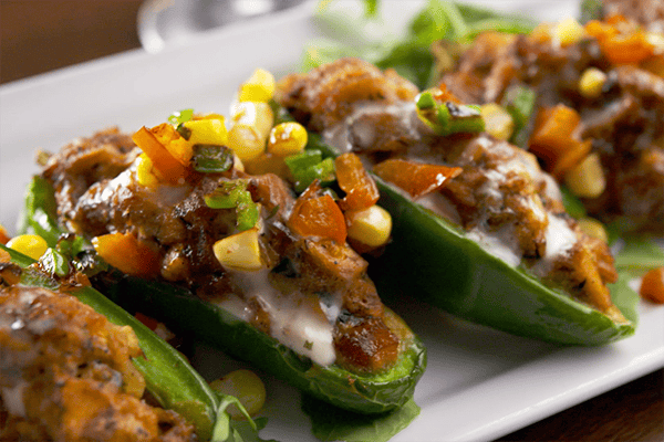 Grilled Chicken & Bacon Jalapeño Poppers