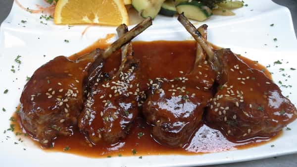 Lamb Marinate in Spicy Miso
