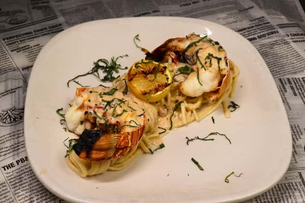Lobster Tail with Linguine