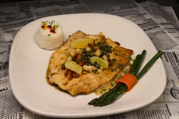 Sautéed Rainbow Trout Grenobloise
