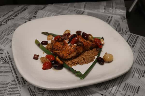 Salmon Confit Mediterranean