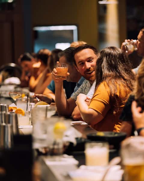 people dining in restaurant