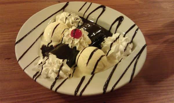 Chocolate Fried Cheese Cake
