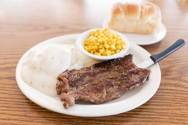 Steak dinner