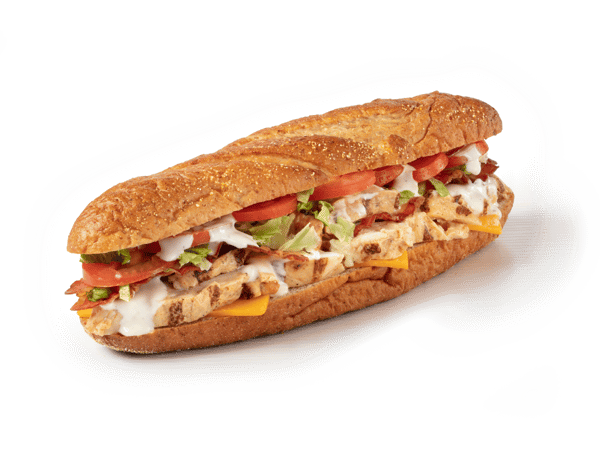 Chicken, Bacon, Ranch Toasted Sub