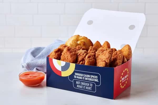 Krispy Krunchy Nuggets With Biscuts