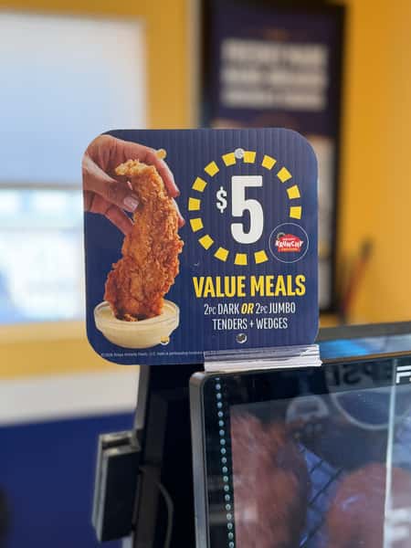 2 PC JUMBO TENDERS + WEDGES