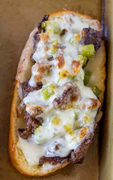 Philly Steak and Cheese Sandwich
