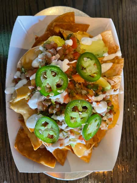Hardwood Loaded Nachos