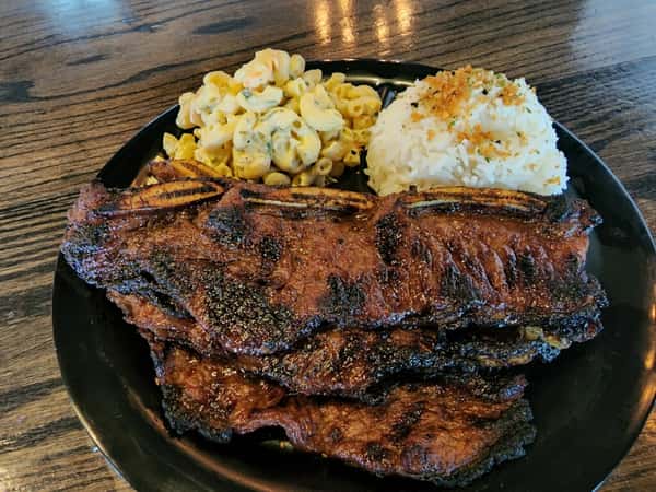 Kalbi Hawaiian plate