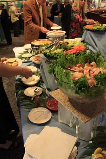 finger food catering station