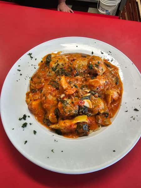 Shrimp & Scallop Aubrieta