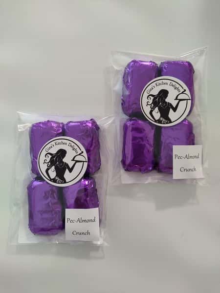products in purple packaging
