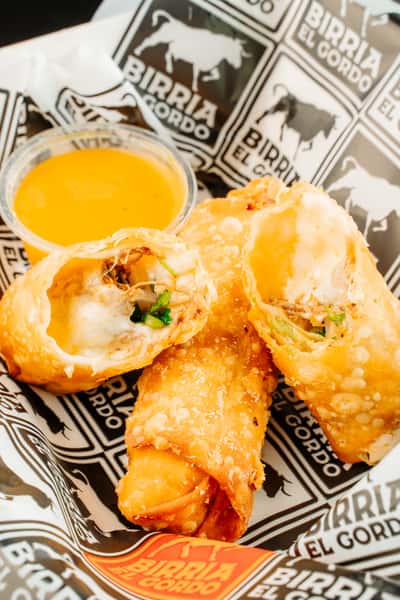 Birria Egg Rolls (2)