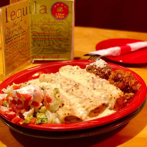 Shrimp Enchiladas