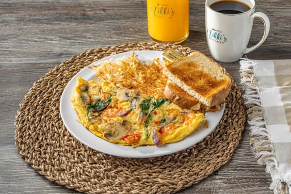 Hey there food lovers! 🍴😋 Looking for a fun and tasty meal for the kids? We've got you covered with our Kids Omelette. This fluffy, flavorful delight is sure to put a smile on their faces and make mealtime their favorite time. Come on down to Nikki's Kitchen and let your little ones discover their new favorite breakfast. #NikkisKitchen #KidsOmeletteAdventure #YumInEveryBite