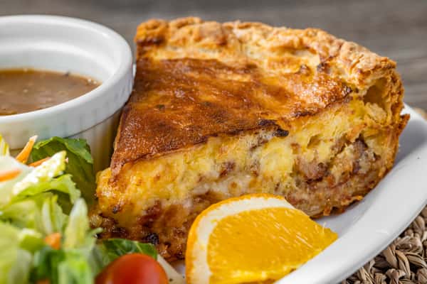 Bacon & Muenster Quiche