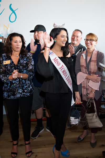 Guests celebrating at Nikki's Kitchen