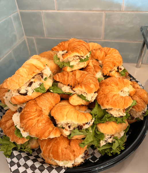 Mini Croissant Sandwich Platter