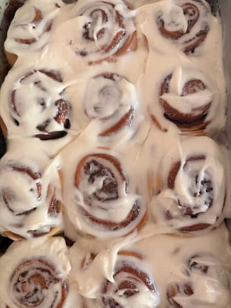 1/2 Dozen Cinnamon Roll Tray