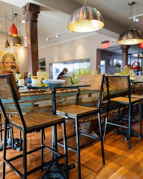 Dining room tables and chairs