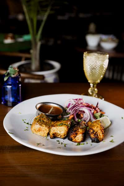 Kasundi Salmon Tikka